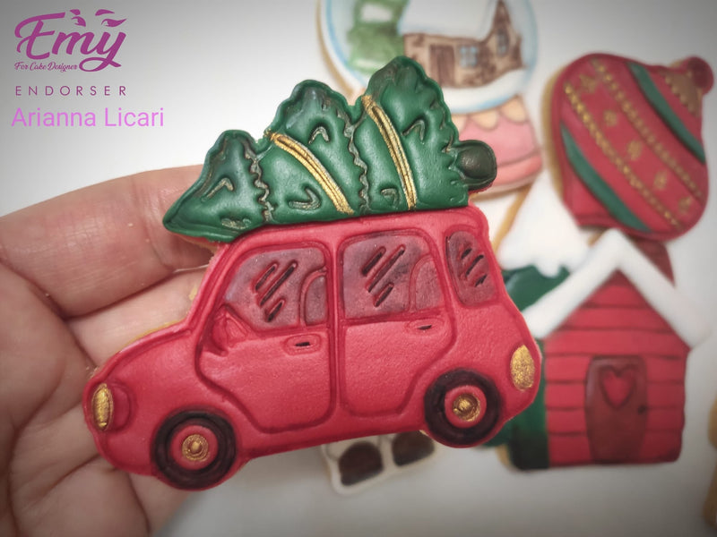 Macchina con albero 8cm - 3d Selling