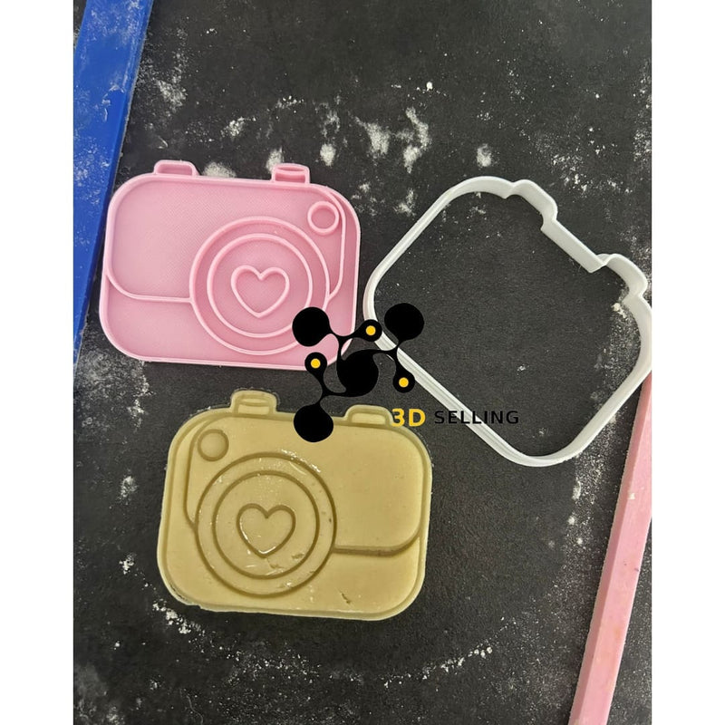 Macchina Fotografica cuore 8cm - 3d Selling
