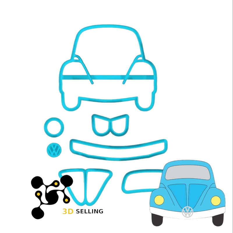 Macchina scomponibile - 3d Selling