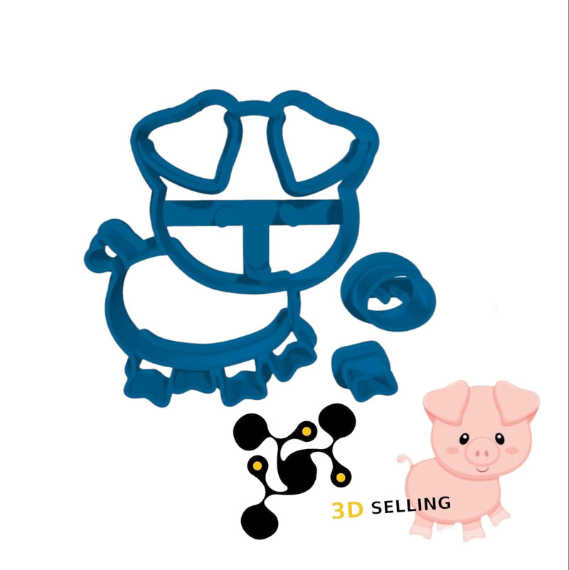 Maialino scomponibile - 3d Selling