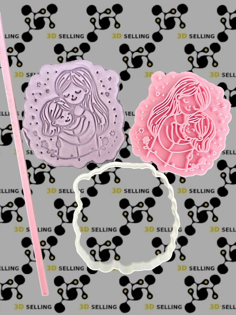 Mamma con Bimba Mod5 - 3d Selling