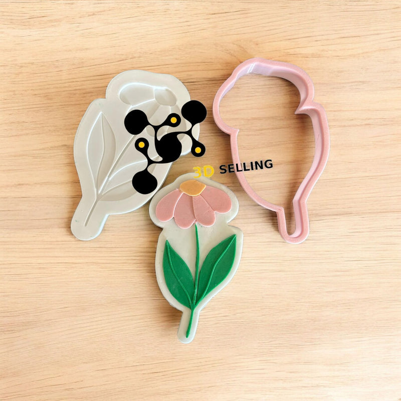 Margherita Mod2 stampo in 3D 8cm - 3d Selling