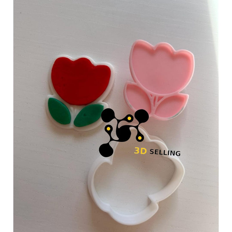 Mini timbro 4cm Fiore - 3d Selling