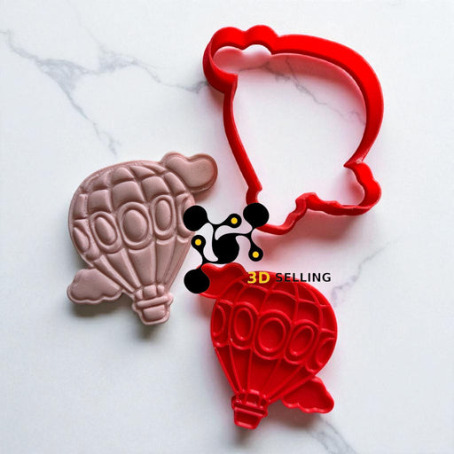SELLING3D Casa, arredamento e bricolage:Articoli per cucina e bar:Accessori per pasticceria:Altro accessori per pasticceria Mongolfiera con nuvole