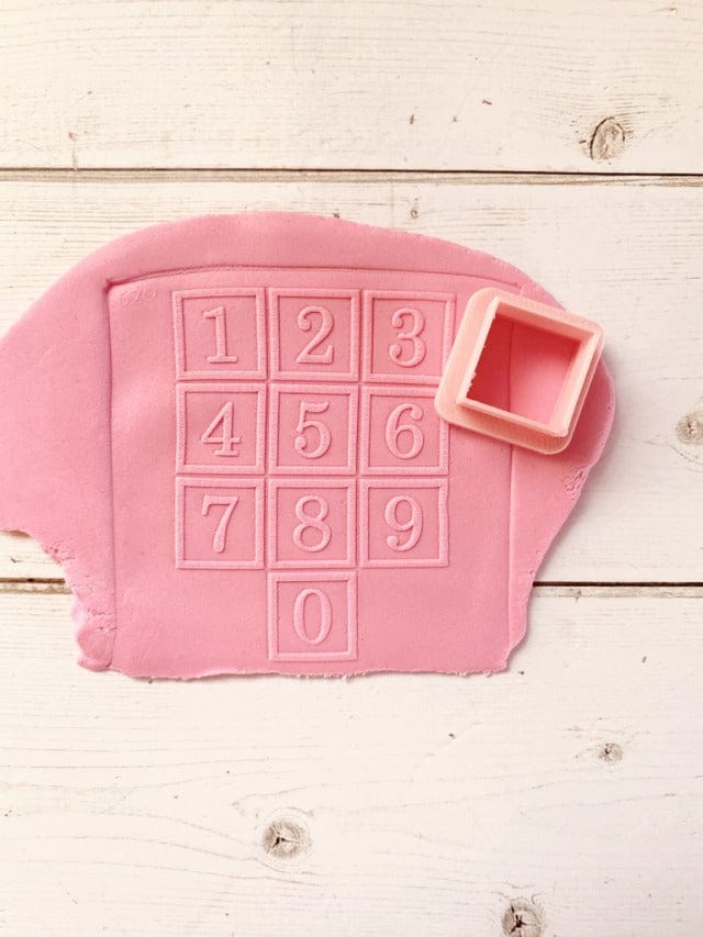 Numeri In acrilico efffetto Blocchi 3cm - 3d Selling