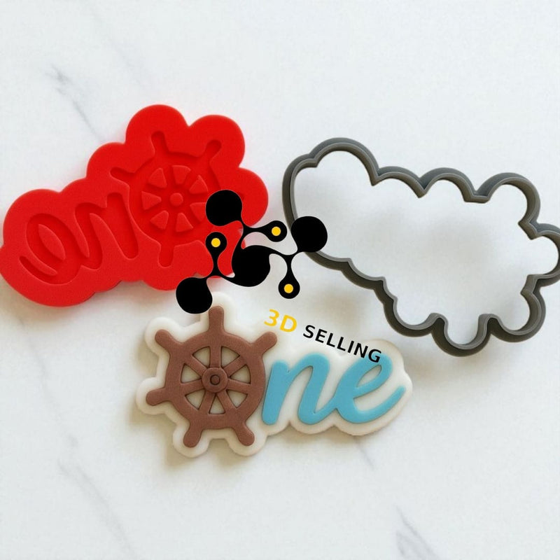 One con timone stampo in 3D 8.5cm - 3d Selling