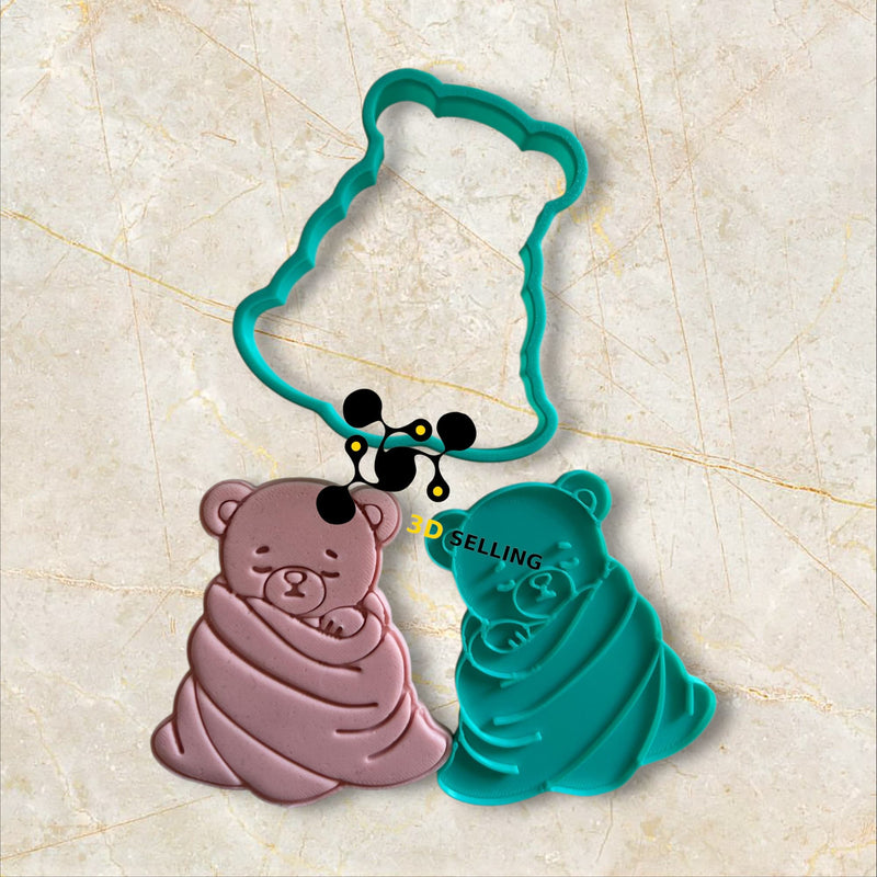 Orso con coperta - 3d Selling