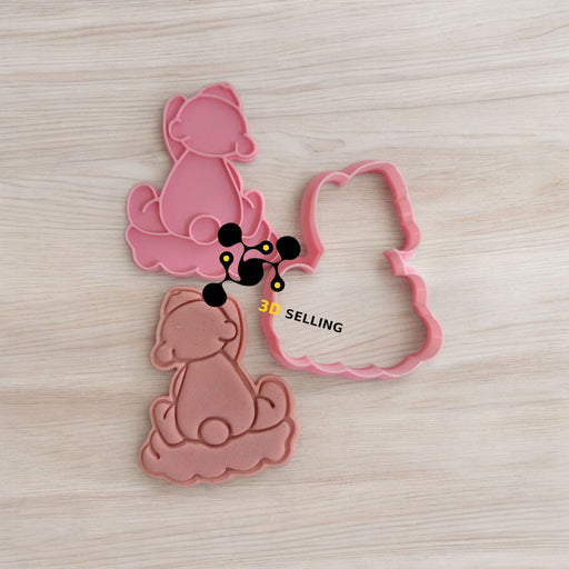 Selling3D Casa, arredamento e bricolage:Articoli per cucina e bar:Accessori per pasticceria:Altro accessori per pasticceria Orso su nuvola