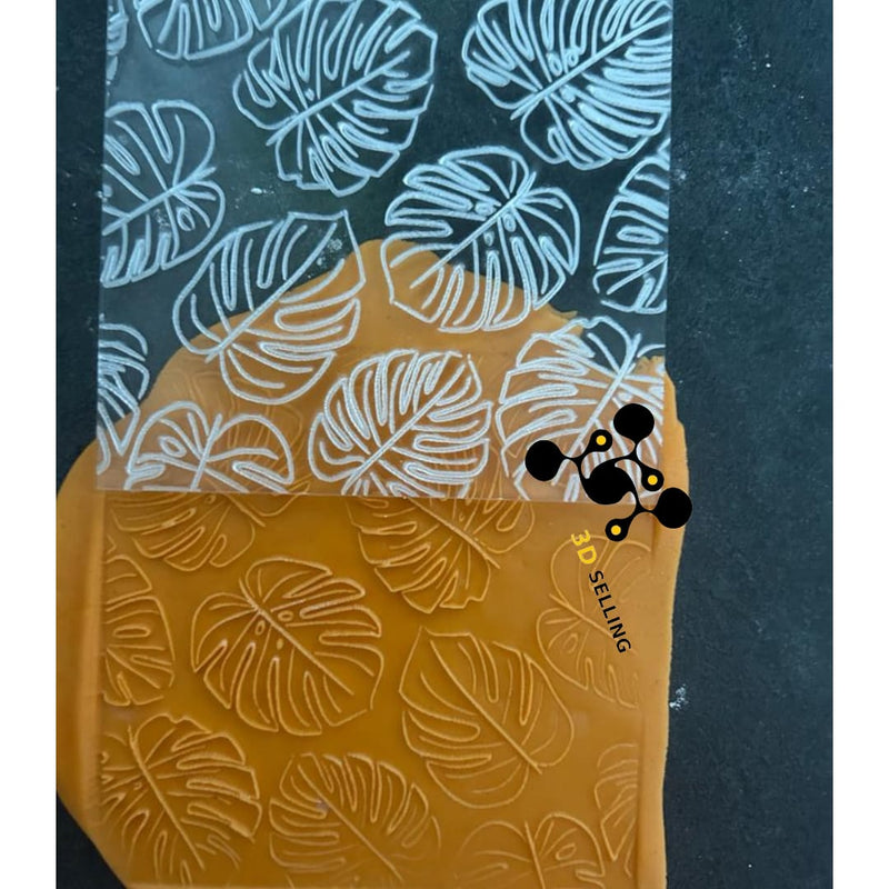 Pattern in acrilico foglie tropicali 10*10 - 3d Selling