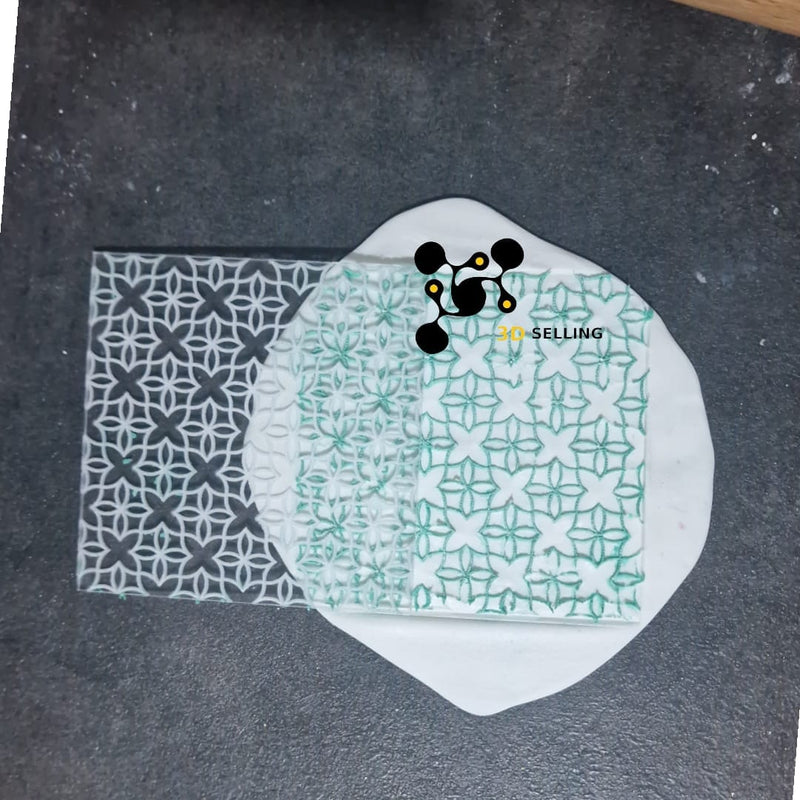 Pattern in acrilico geometrico Maioliche 10*10 - 3d Selling
