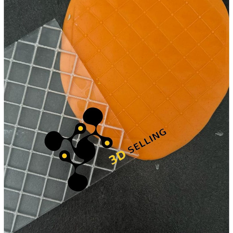 Pattern rombi in acrilico 10*10 - 3d Selling