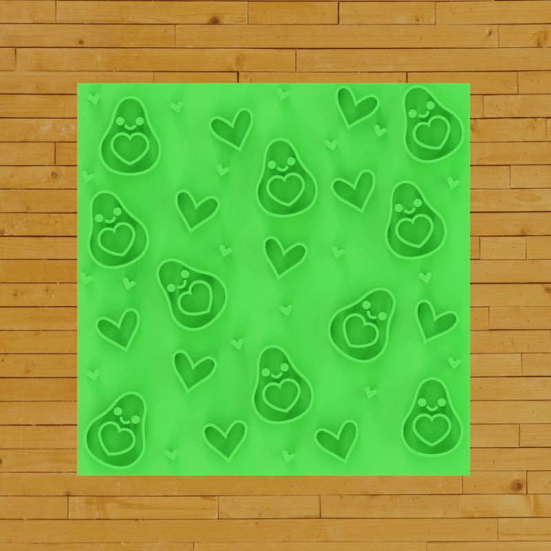 Pattern Texture marker Avocado - 3d Selling