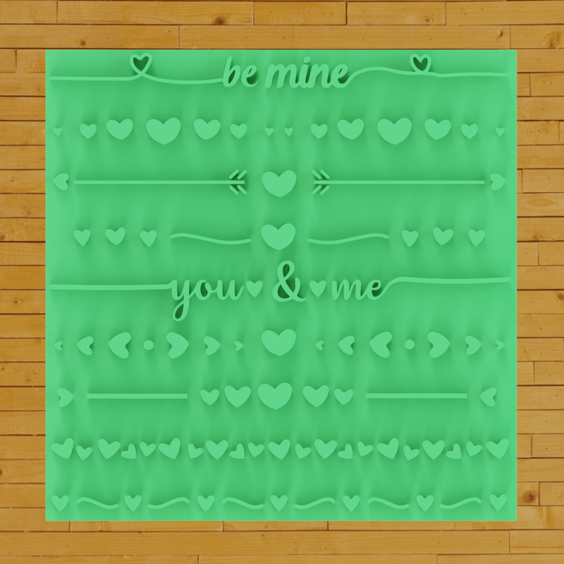 Pattern texture marker be mine - 3d Selling