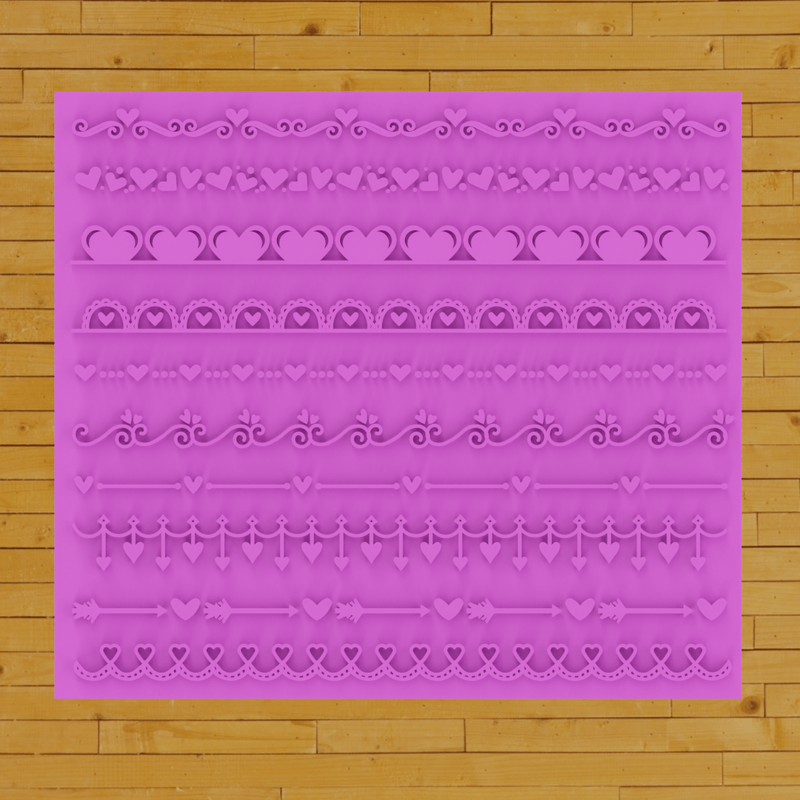 Pattern Texture Marker Love - 3d Selling