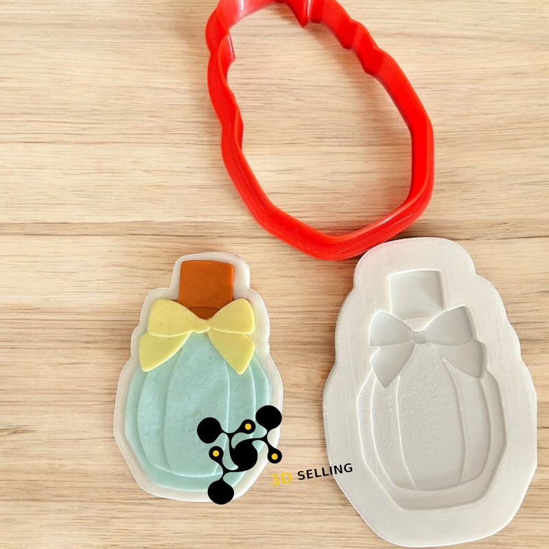 Profumo effetto 3D cookie cutter 8cm - 3d Selling