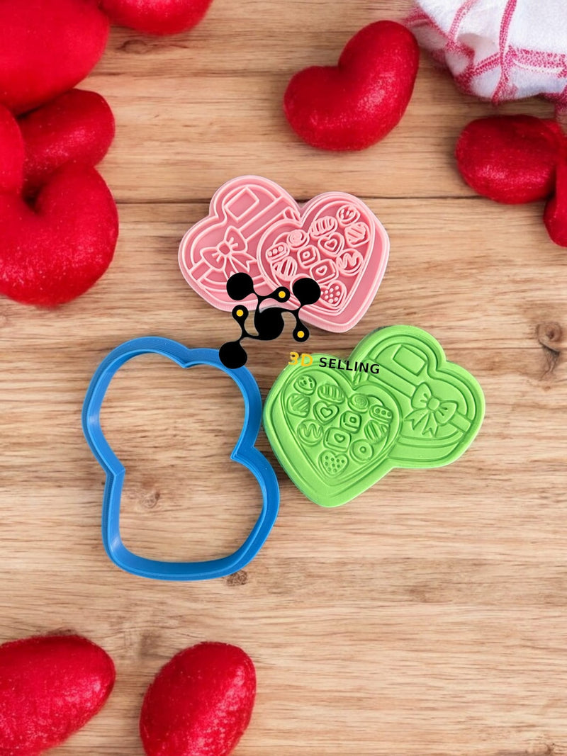 Scatola dolcetti a cuore - 3d Selling