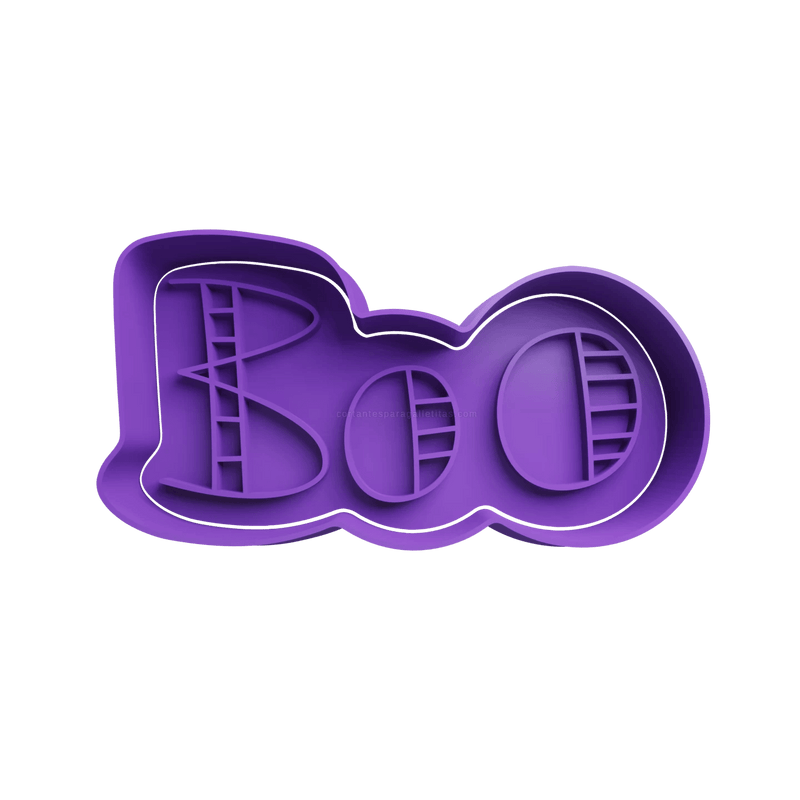 Scritta Boo 8cm - 3d Selling