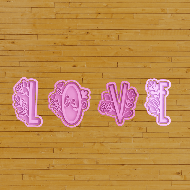 Scritta Love 8,5cm - 3d Selling