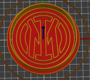 Scudetto inter Logo - 3d Selling
