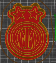 Scudetto inter Logo con stelle - 3d Selling
