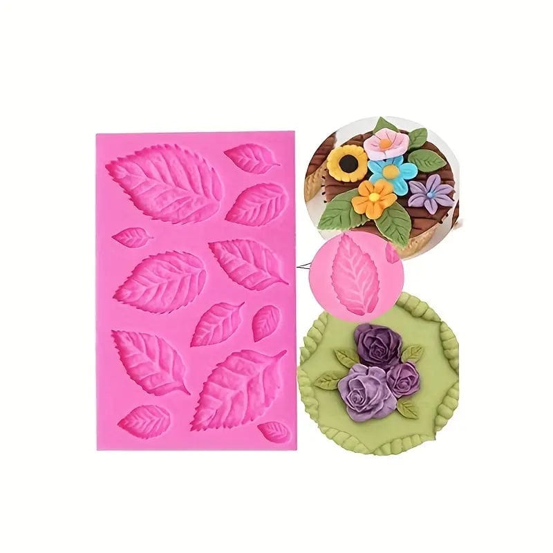 Stampi in Silicone Set foglie - 3d Selling
