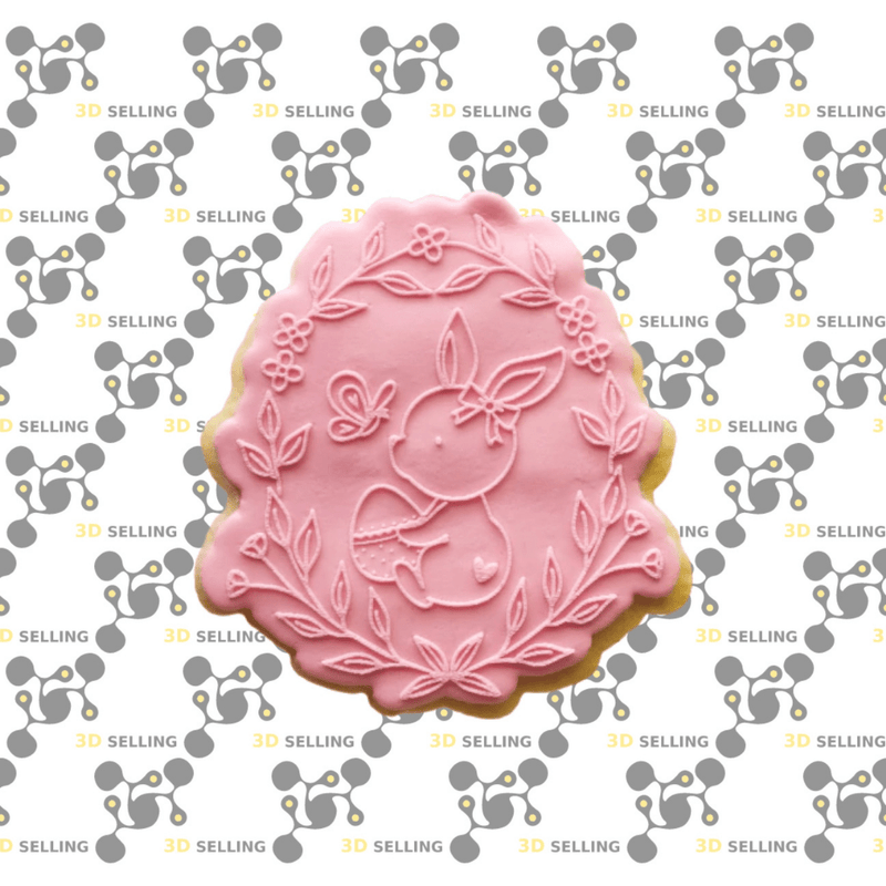 Stampo in acrilico + cutter coniglietta - 3d Selling
