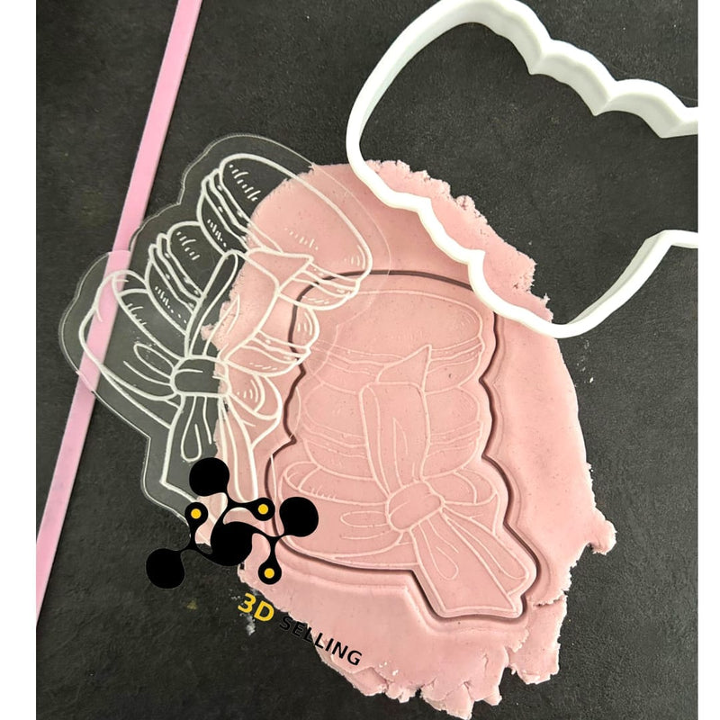 Stampo in acrilico + cutter Macaron - 3d Selling