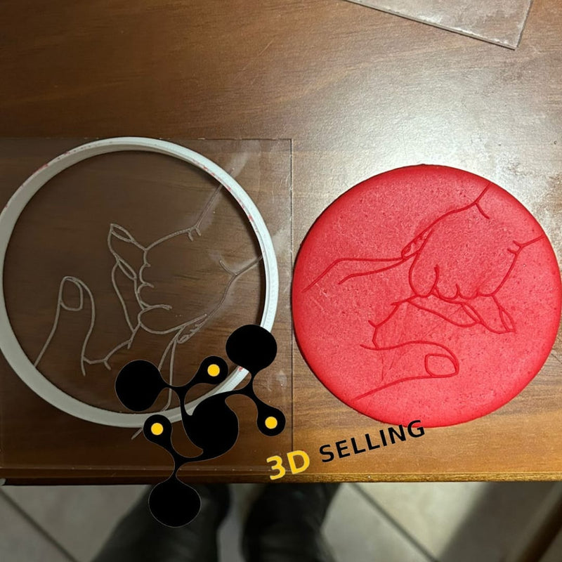 Stampo in acrilico Mani - 3d Selling