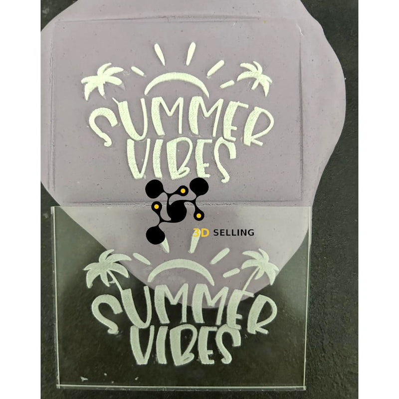 Stampo in acrilico Summer Vibes - 3d Selling