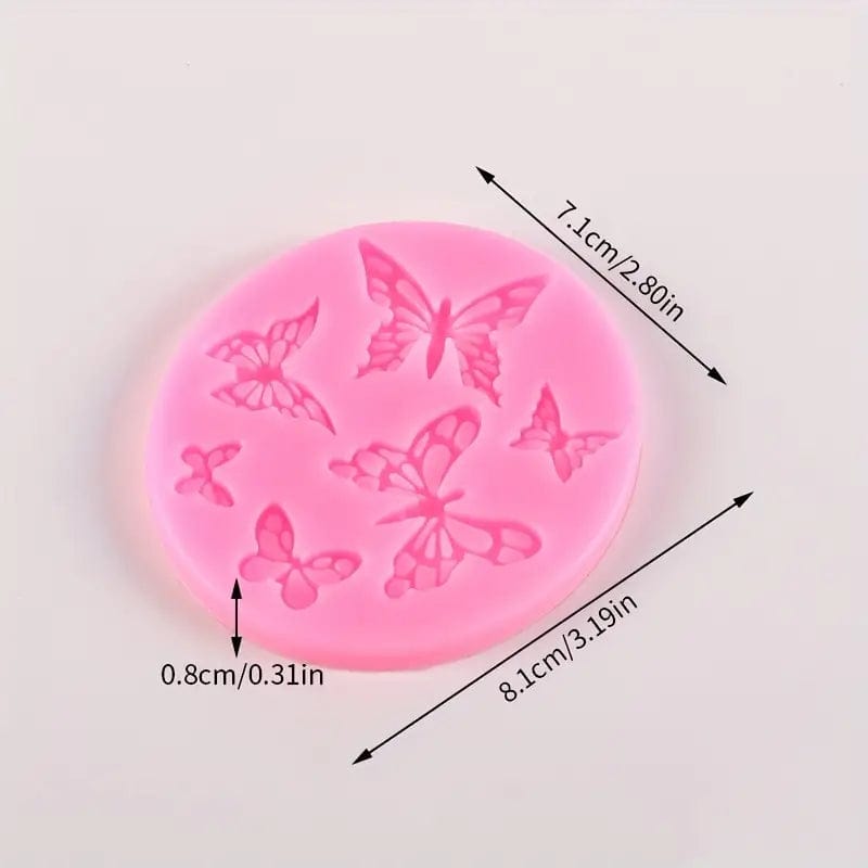 Stampo in silicone  farfalle Mod 4 - 3d Selling