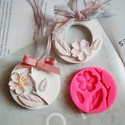 Stampo in silicone fiore rametto e foglia - 3d Selling