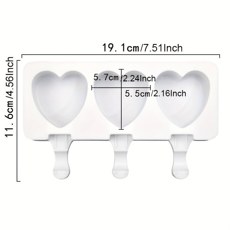 Stampo in silicone Gelatini a cuore - 3d Selling