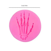 Stampo in silicone mano teschio di Halloween - 3d Selling