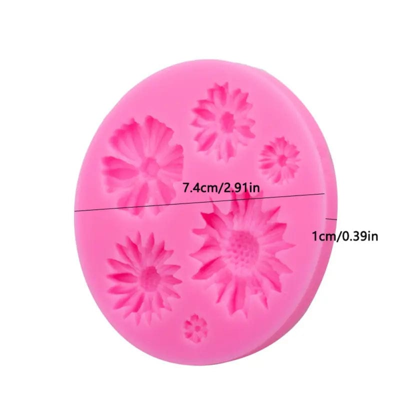 Stampo in silicone Margherite Mod2 - 3d Selling