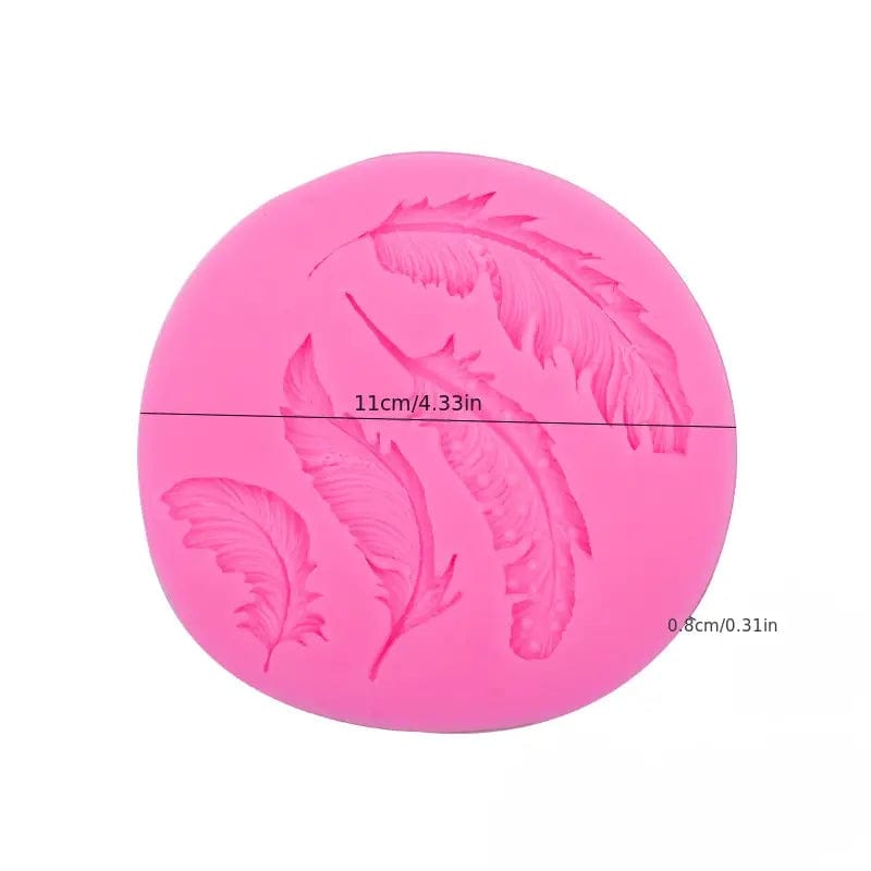 Stampo in silicone Mod Piume2 - 3d Selling