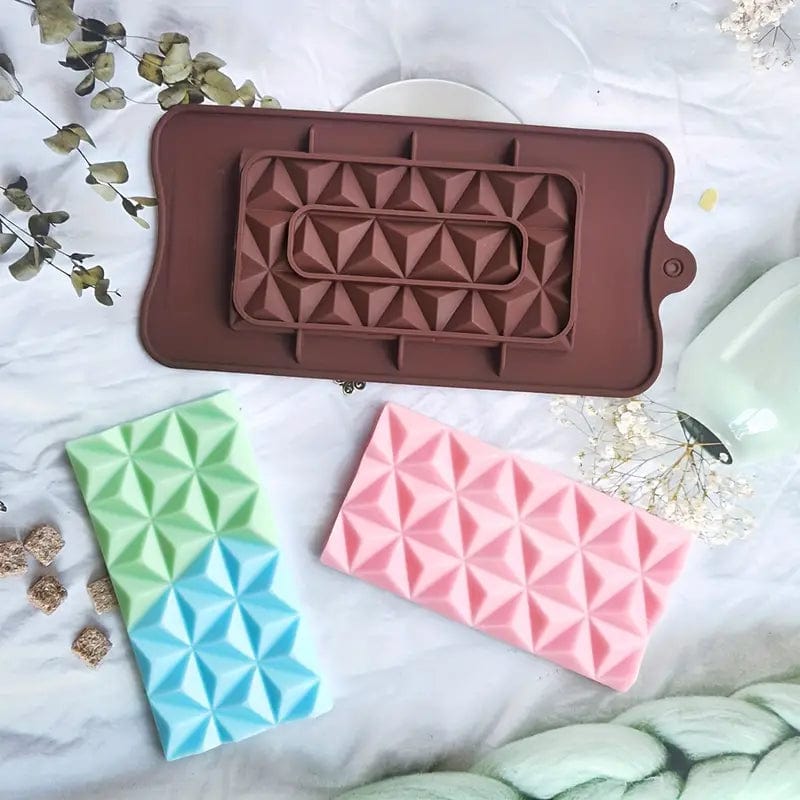 Stampo in silicone tavoletta cioccolata Mod Triangolare - 3d Selling