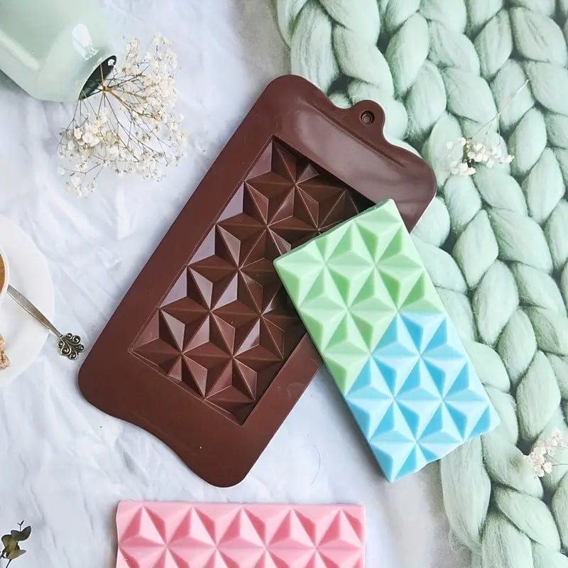 Stampo in silicone tavoletta cioccolata Mod Triangolare - 3d Selling