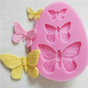 Stampo in silicone tris di Farfalle - 3d Selling