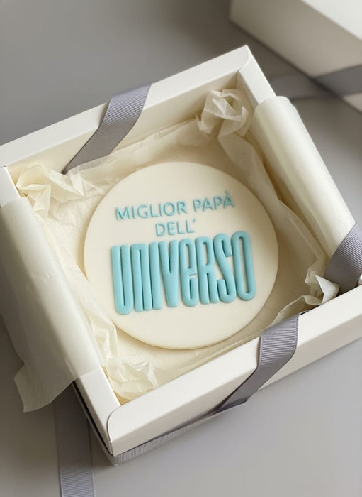 SELLING3D Casa, arredamento e bricolage:Articoli per cucina e bar:Accessori per pasticceria:Altro accessori per pasticceria Stampo Miglior Papà in rilievo Acrilico