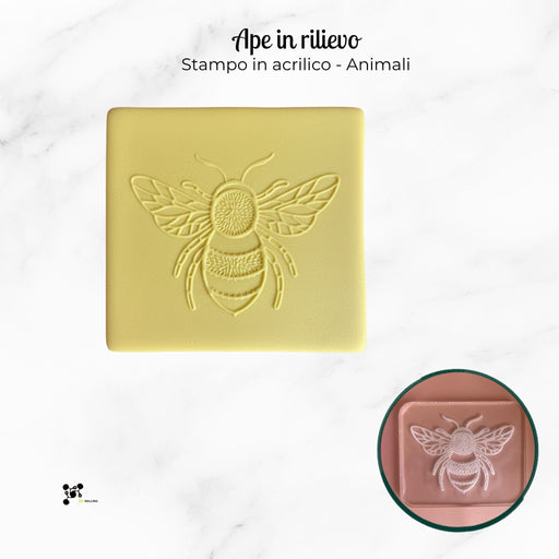 SELLING3D Casa, arredamento e bricolage:Articoli per cucina e bar:Accessori per pasticceria:Altro accessori per pasticceria Stampo per biscotti in rilievo Ape