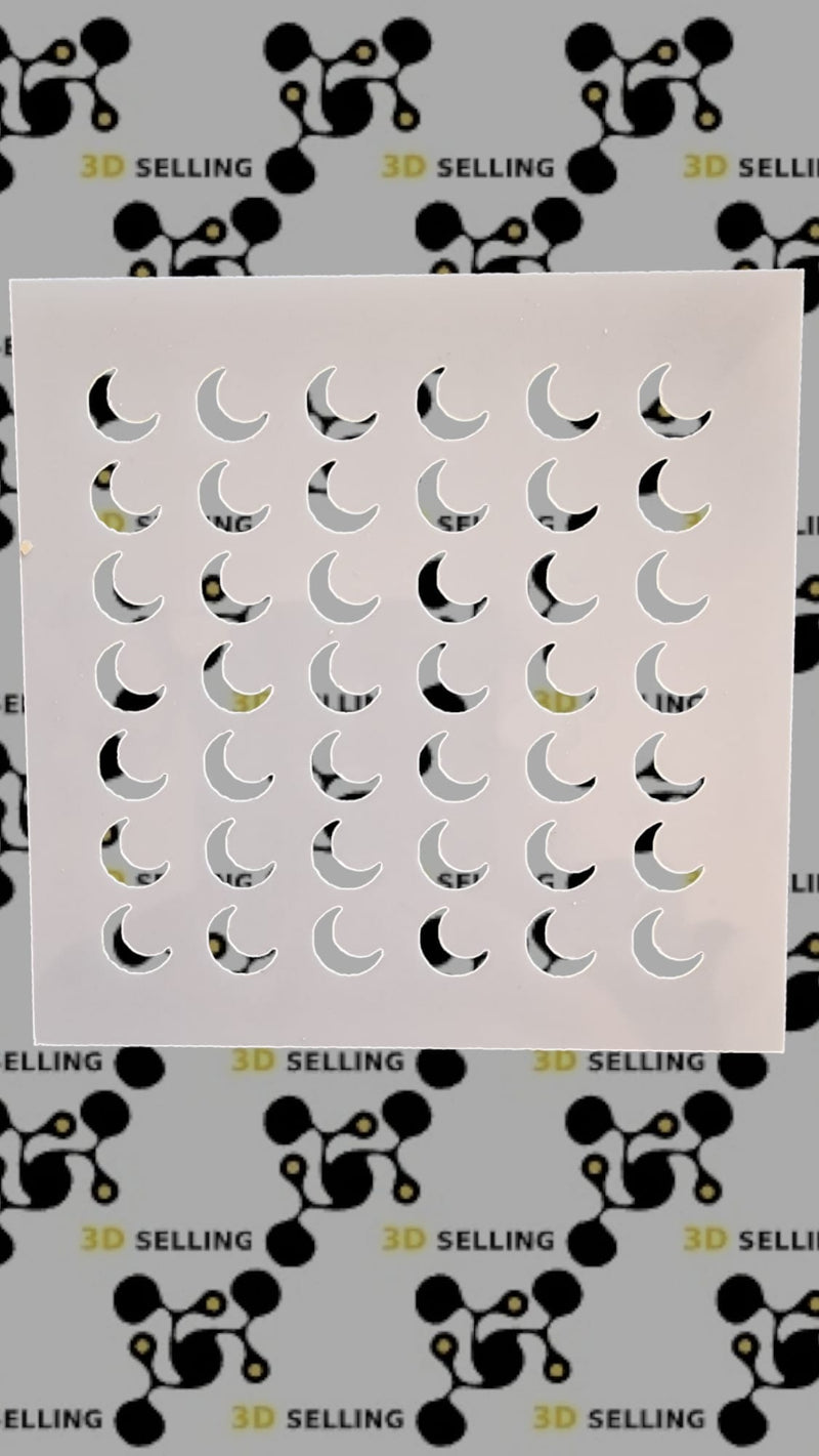 Stencil 10*10 Luna - 3d Selling