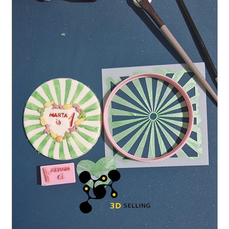 Stencil tela - 3d Selling