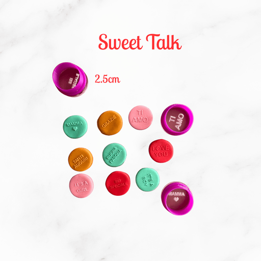 SELLING3D Casa, arredamento e bricolage:Articoli per cucina e bar:Accessori per pasticceria:Altro accessori per pasticceria Sweet Talk 2.5cm