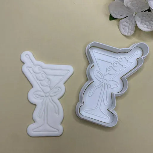 SELLING3D Casa, arredamento e bricolage:Articoli per cucina e bar:Accessori per pasticceria:Altro accessori per pasticceria Tagliabiscotti Bicchiere Martini Cocktail
