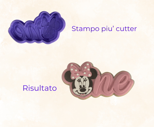 SELLING3D Casa, arredamento e bricolage:Articoli per cucina e bar:Accessori per pasticceria:Altro accessori per pasticceria Tagliabiscotti Primo Compleanno topina