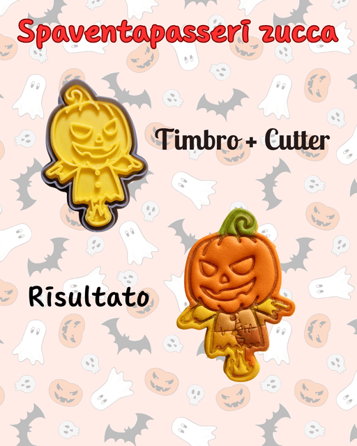 SELLING3D Casa, arredamento e bricolage:Articoli per cucina e bar:Accessori per pasticceria:Altro accessori per pasticceria Tagliabiscotto Spaventapasseri 8cm