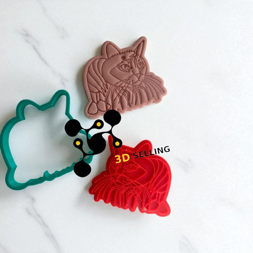 SELLING3D Casa, arredamento e bricolage:Articoli per cucina e bar:Accessori per pasticceria:Altro accessori per pasticceria Trippi Troppi cookie cutter