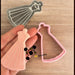 SELLING3D Casa, arredamento e bricolage:Articoli per cucina e bar:Accessori per pasticceria:Altro accessori per pasticceria Vestito sposa in rilievo