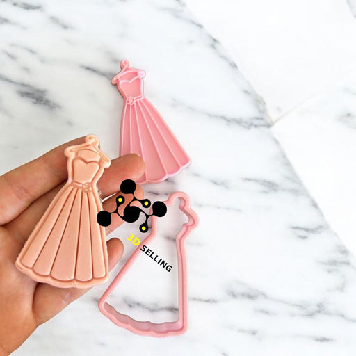 selling3D Casa, arredamento e bricolage:Articoli per cucina e bar:Accessori per pasticceria:Altro accessori per pasticceria Vestito sposa su gruccia