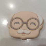 Viso nonno e nonna 8.5cm - 3d Selling